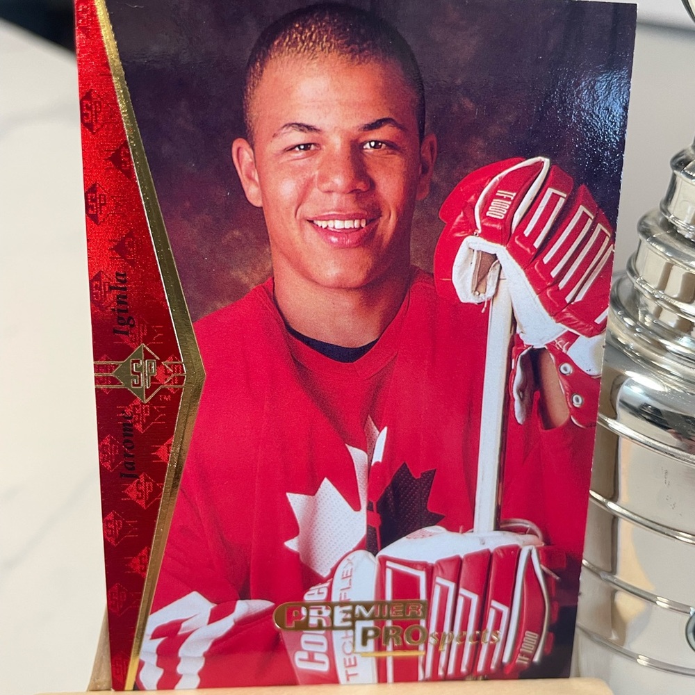 Jarome Iginla Hockey Trading Card